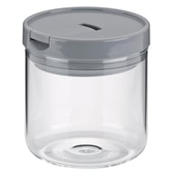 Ємність для сипучих продуктів Kela Arik Grey 0,6 л 10,5х11 см (12107) - фото 1