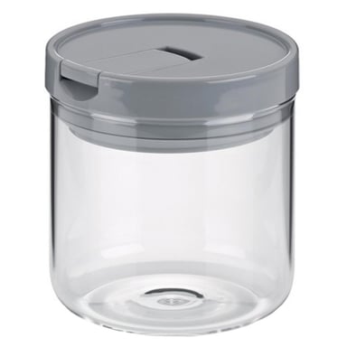Ємність для сипучих продуктів Kela Arik Grey 0,6 л 10,5х11 см (12107) - фото 1