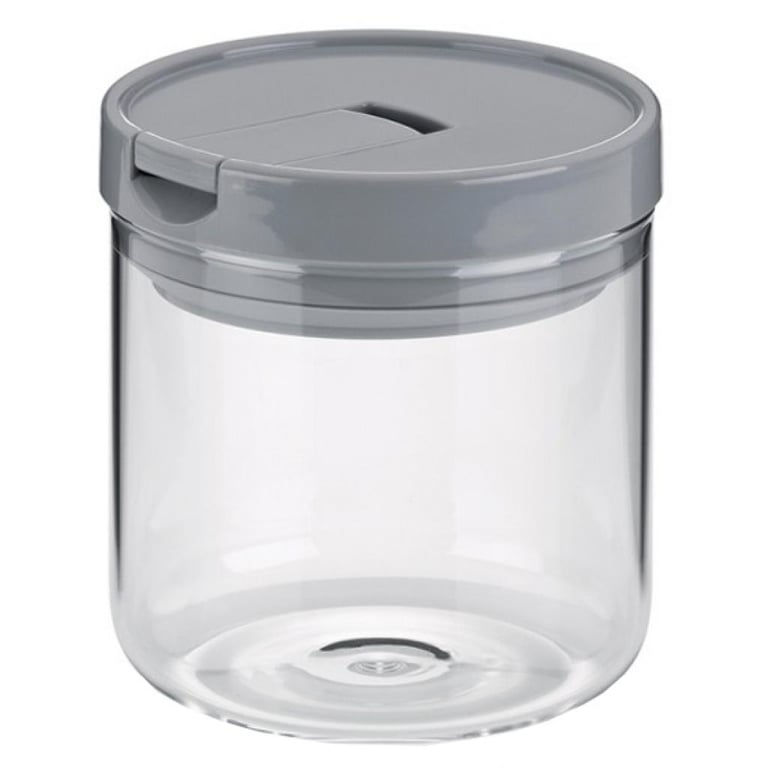 Ємність для сипучих продуктів Kela Arik Grey 0,6 л 10,5х11 см (12107) - фото 1