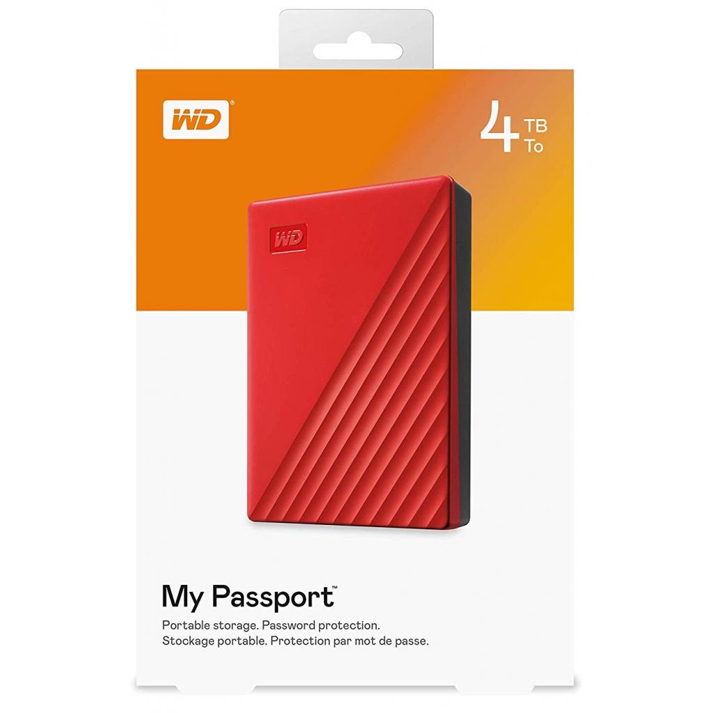 Зовнішній жорсткий диск 2.5" 4TB My Passport Portable WD (WDBPKJ0040BRD-WESN) - фото 6 Зовнішній жорсткий диск 2.5" 4TB My Passport Portable WD (WDBPKJ0040BRD-WESN) - фото 6