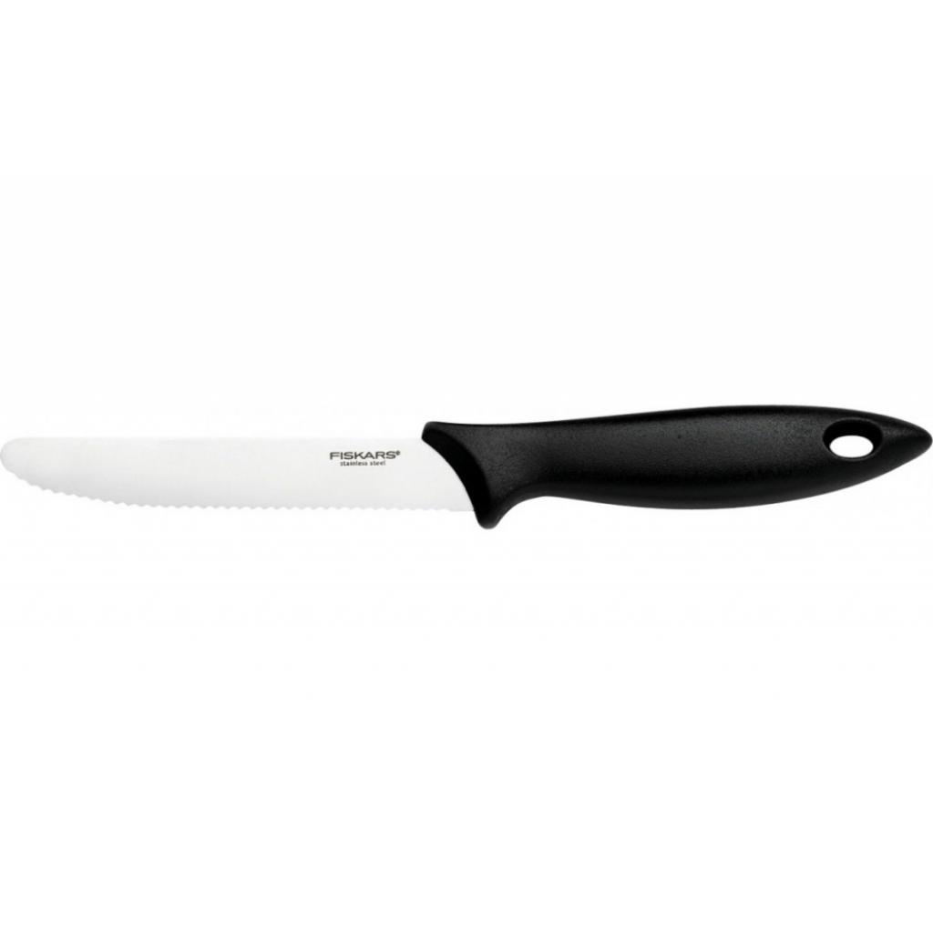 Кухонний ніж Fiskars Essential для томатов 12 см Black (1023779) - фото 1