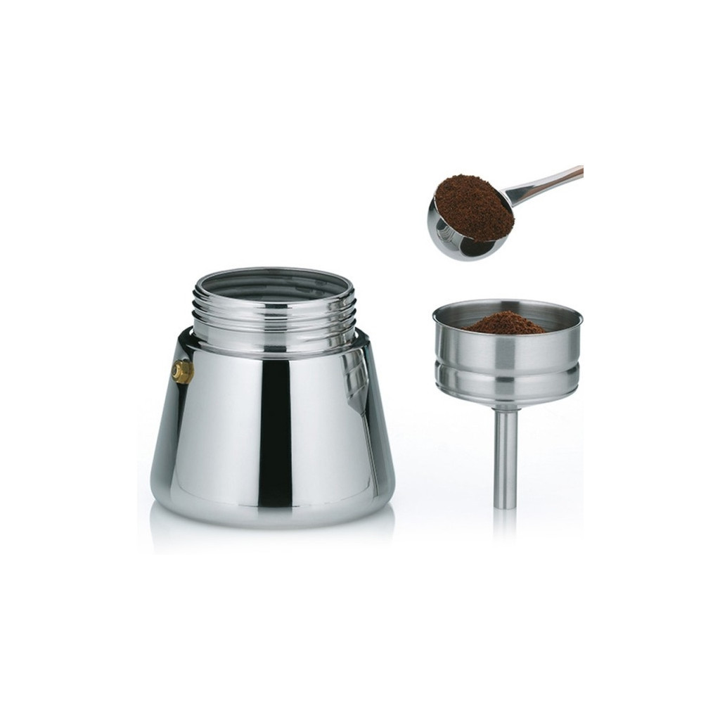 Гейзерна кавоварка Kela Latina 300 мл 6 чашок (10836) - фото 2 Гейзерна кавоварка Kela Latina 300 мл 6 чашок (10836) - фото 2