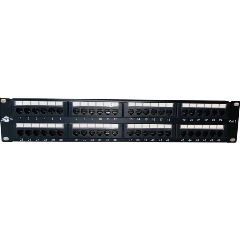 Патч-панель Atcom 19″ 48 портов UTP (P5148)