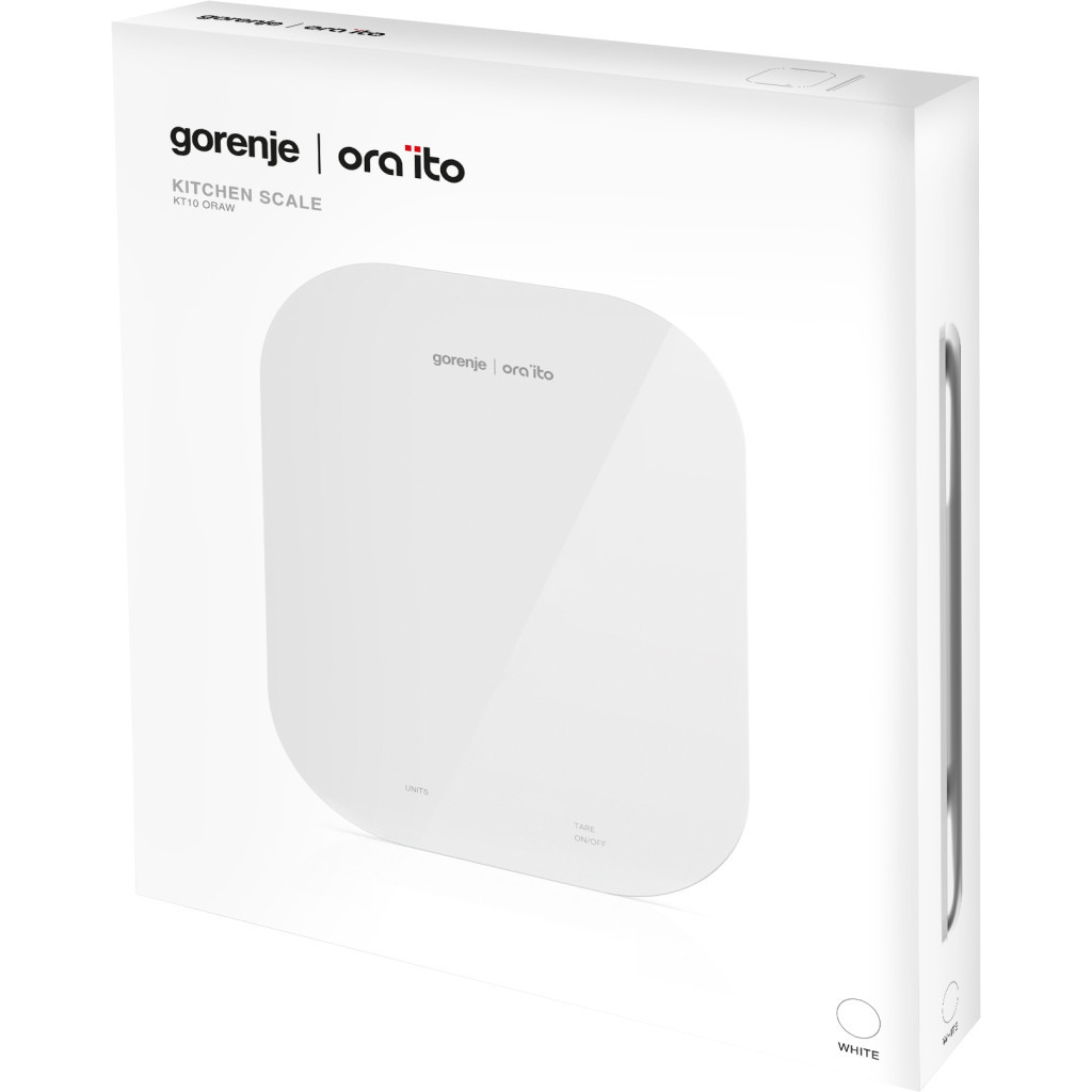Ваги кухонні Gorenje KT10ORAW - фото 4 Ваги кухонні Gorenje KT10ORAW - фото 4