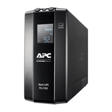Пристрій безперебійного живлення APC Back-UPS Pro BR 900VA, LCD (BR900MI) - фото 1