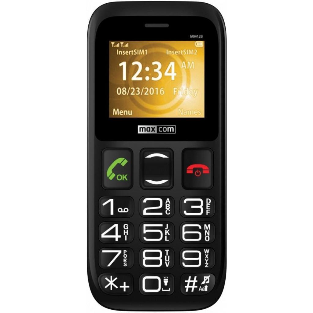 Мобільний телефон Maxcom MM426 Black - головне фото
