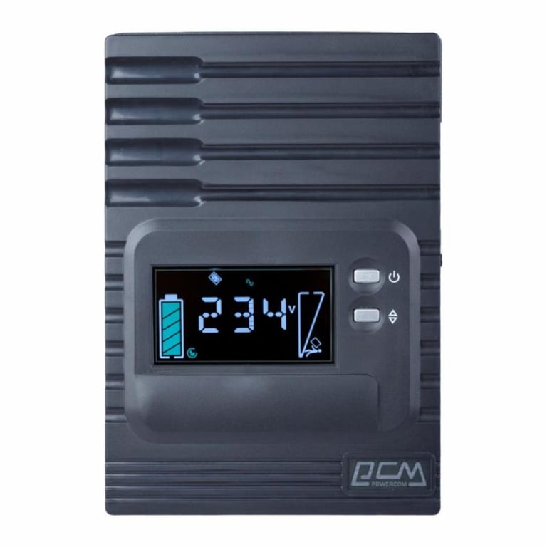 Пристрій безперебійного живлення Powercom SPT-1000-II LCD (SPT.1000.II.LCD) - фото 1