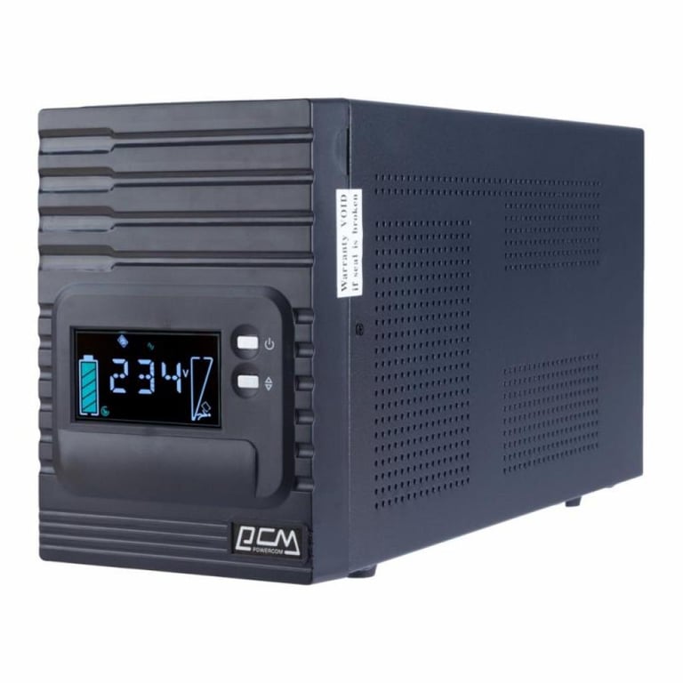 Пристрій безперебійного живлення Powercom SPT-1000-II LCD (SPT.1000.II.LCD) - фото 2