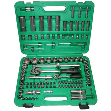 Набір інструментів Toptul автомобільний 1/4", 1/2" 108од. (6-гр.) (GCAI108R) - фото 1