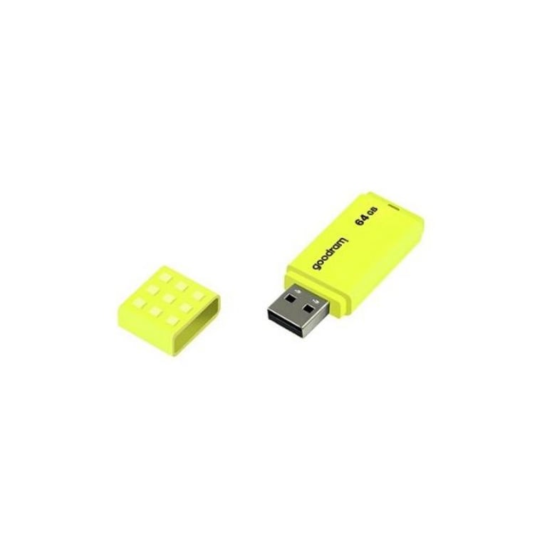 USB флеш накопичувач Goodram 64GB UME2 Yellow USB 2.0 (UME2-0640Y0R11) - фото 2