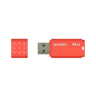 USB флеш накопичувач Goodram 64GB UME3 Orange USB 3.0 (UME3-0640O0R11) - фото 1