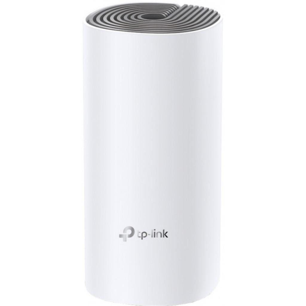 Точка доступу Wi-Fi TP-Link DECO E4 1 pcs AC1200, 2xFE LAN/WAN, MESH, MU-MIMO, Beamformi (DECO-E4-1-PACK) - фото 1 Точка доступу Wi-Fi TP-Link DECO E4 1 pcs AC1200, 2xFE LAN/WAN, MESH, MU-MIMO, Beamformi (DECO-E4-1-PACK) - фото 1