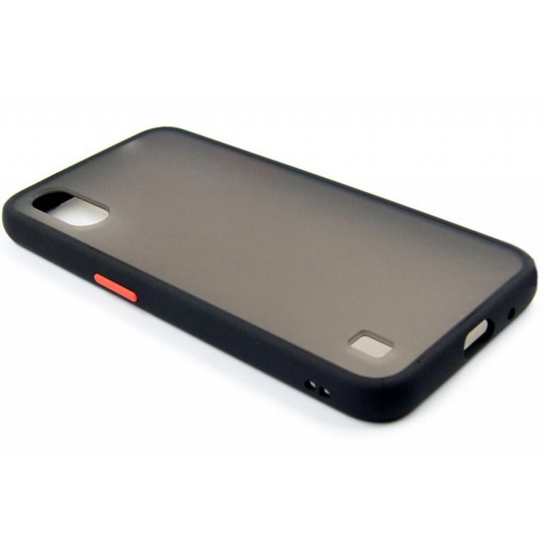 Чохол до мобільного телефона Dengos Samsung Galaxy A01 (black) (DG-TPU-MATT-32) - фото 2