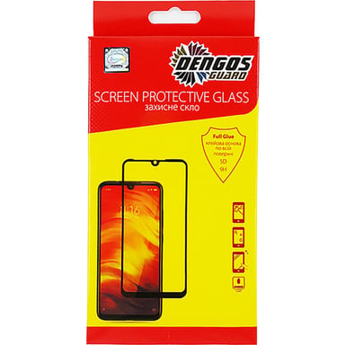 Скло захисне Dengos Huawei Y6s Full Glue (TGFG-104) - фото 1