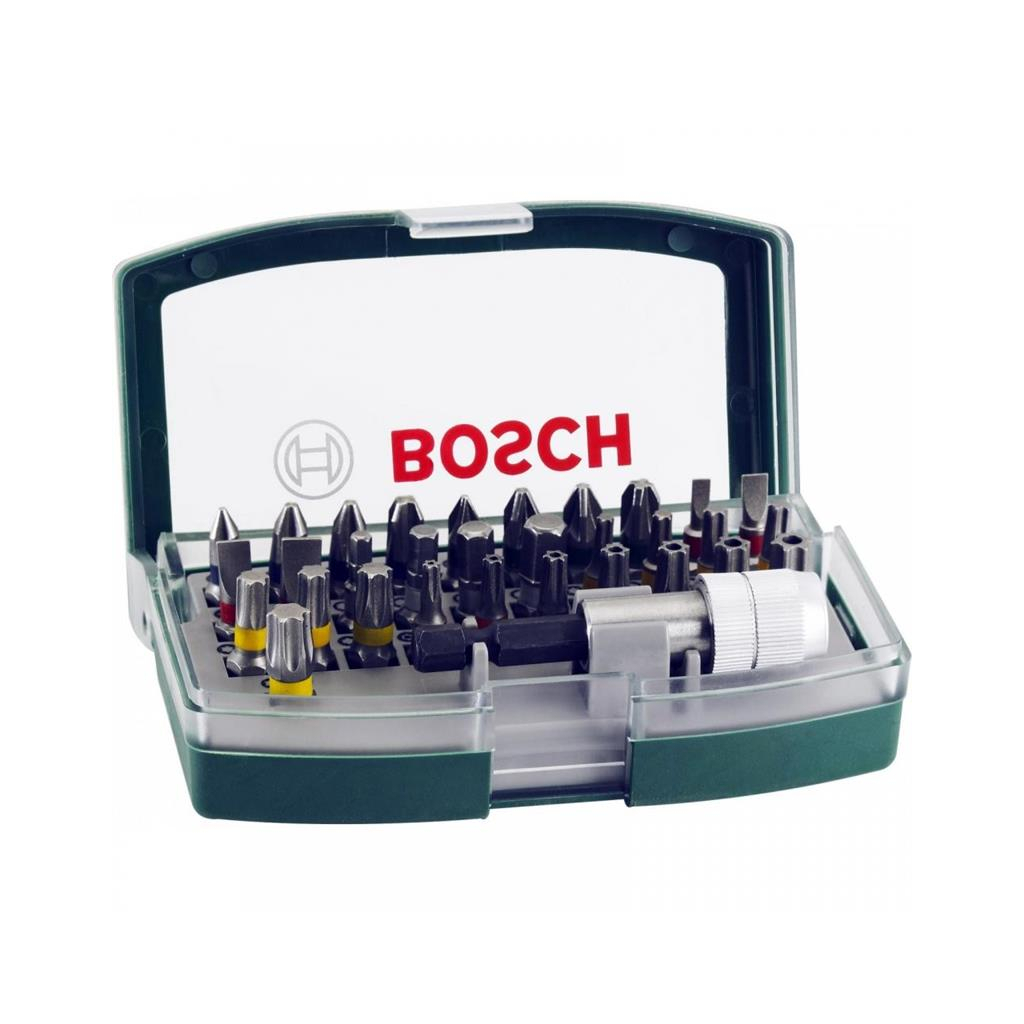 Набір біт Bosch 32 шт + магнітний тримач (2.607.017.063) - фото 1