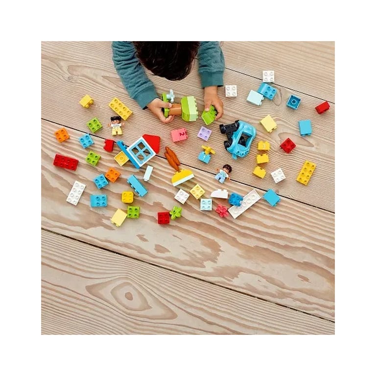 Конструктор LEGO DUPLO Classic Коробка з кубиками 65 деталей (10913) - фото 9