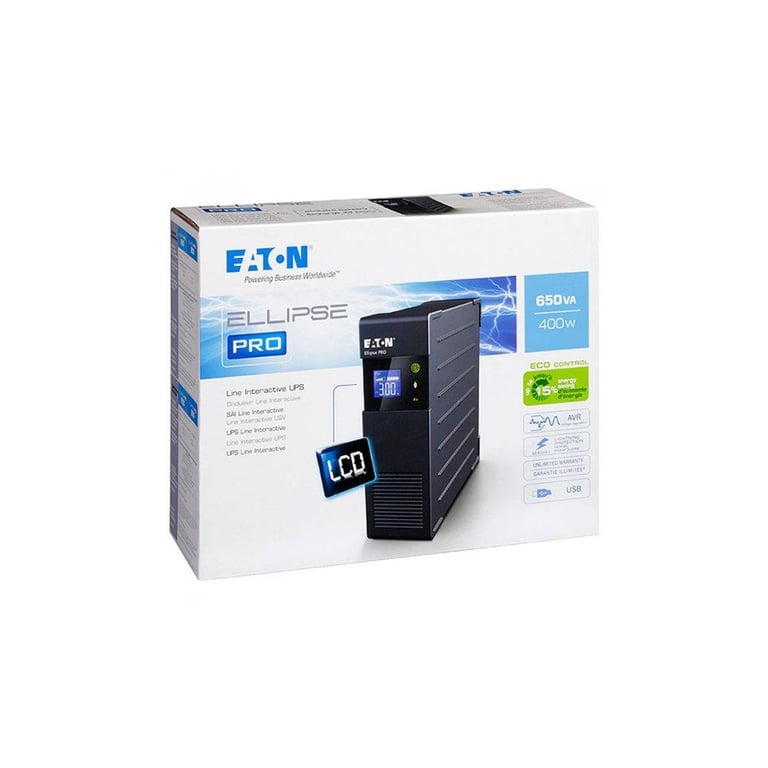 Пристрій безперебійного живлення Eaton Ellipse PRO 650 DIN (9207-43388) - фото 5