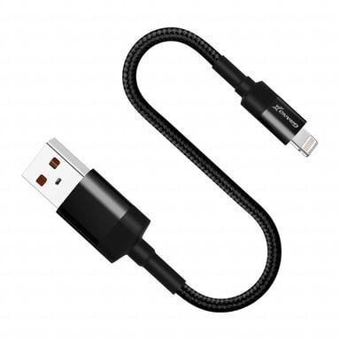 Дата кабель USB 2.0 AM to Lightning 0.2m Grand-X (FM-20L) - фото 1