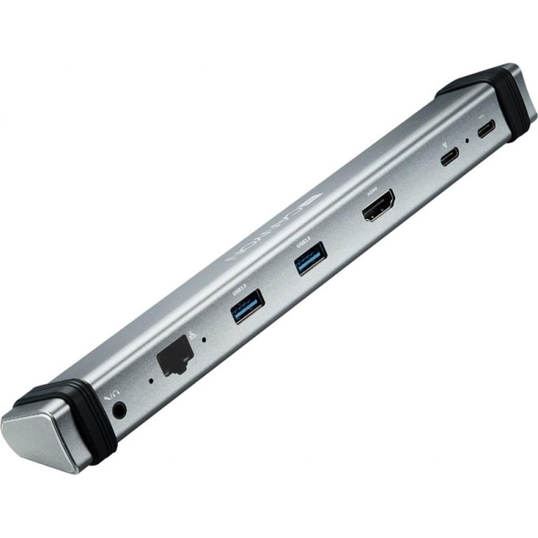 Порт-реплікатор Canyon Docking Station with 7 ports, 2*Type C, Input 100-240V (CNS-TDS06DG) - фото 1