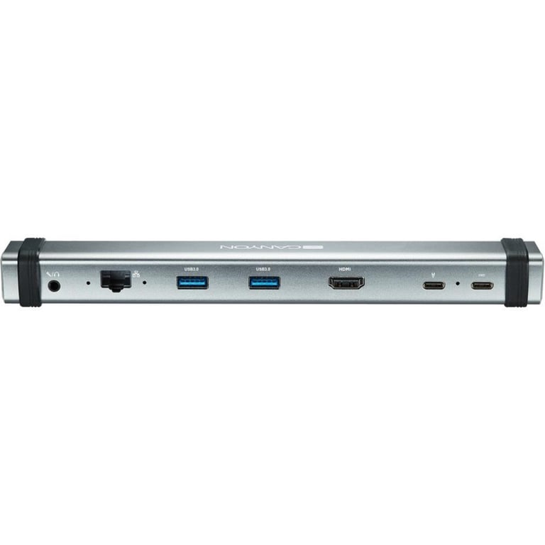 Порт-реплікатор Canyon Docking Station with 7 ports, 2*Type C, Input 100-240V (CNS-TDS06DG) - фото 3
