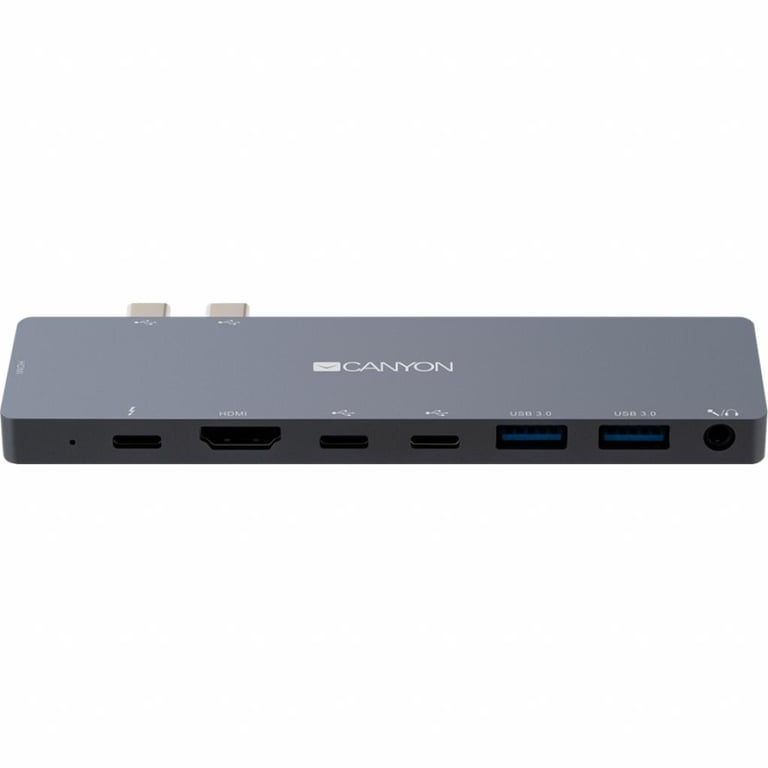 Порт-реплікатор Canyon Docking Station with 8 ports, 1*Type C PD100W+2*Type C (CNS-TDS08DG) - фото 2