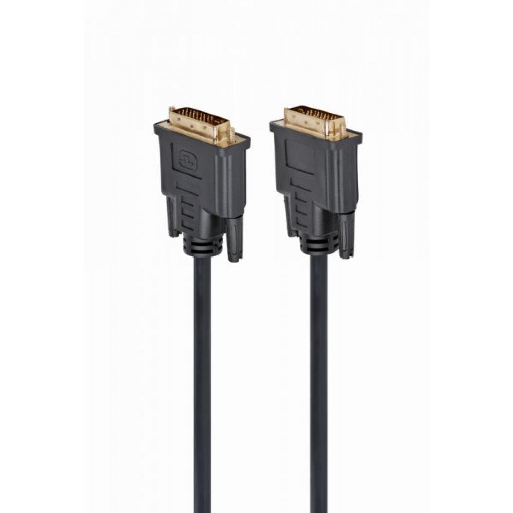 Кабель мультимедійний DVI M to DVI M 3.0m 24+1pin Cablexpert (CC-DVI2-BK-10) - фото 1