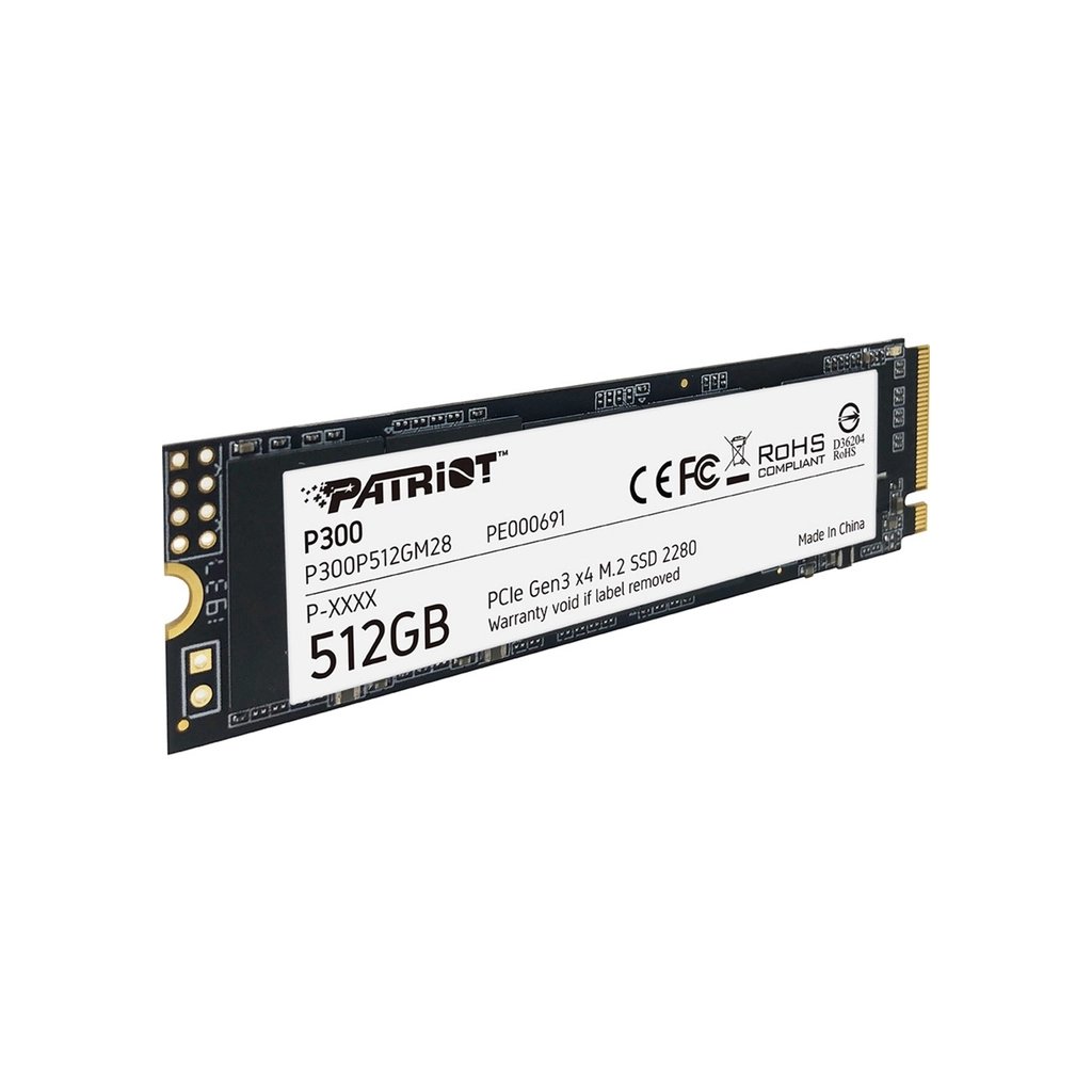 Накопичувач SSD M.2 2280 512GB Patriot (P300P512GM28) - фото 3 Накопичувач SSD M.2 2280 512GB Patriot (P300P512GM28) - фото 3