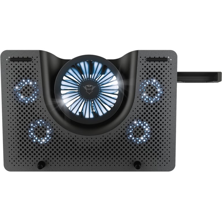 Підставка до ноутбука Trust GXT 1125 Quno (17.3") Blue LED Black (23581_TRUST) - фото 1