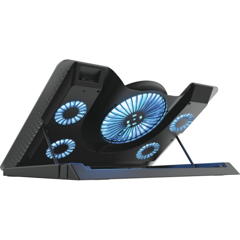 Підставка до ноутбука Trust GXT 1125 Quno (17.3") Blue LED Black (23581_TRUST) - фото 4