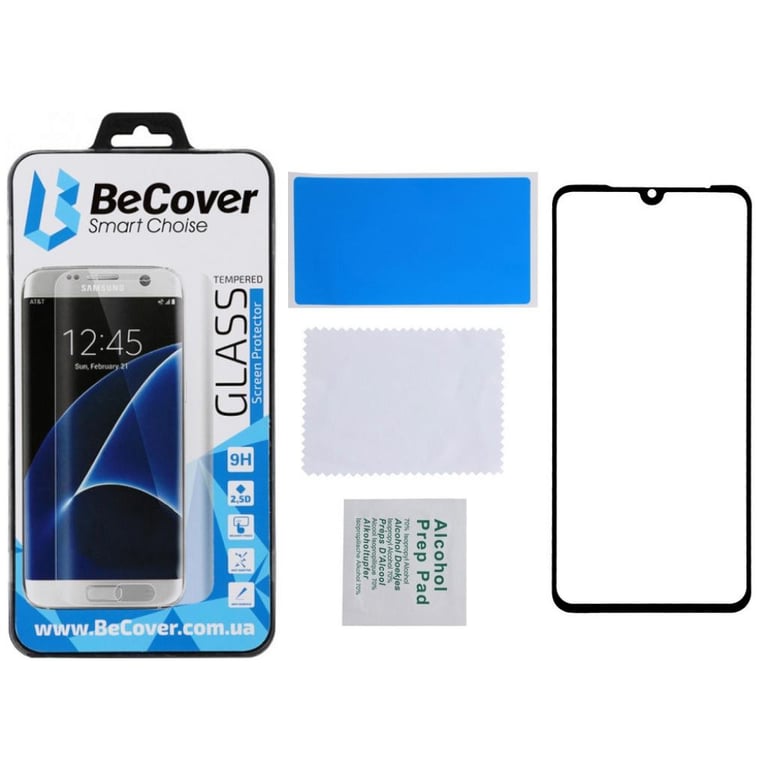 Скло захисне BeCover Samsung Galaxy M31 SM-M315 Black (704724) - фото 2