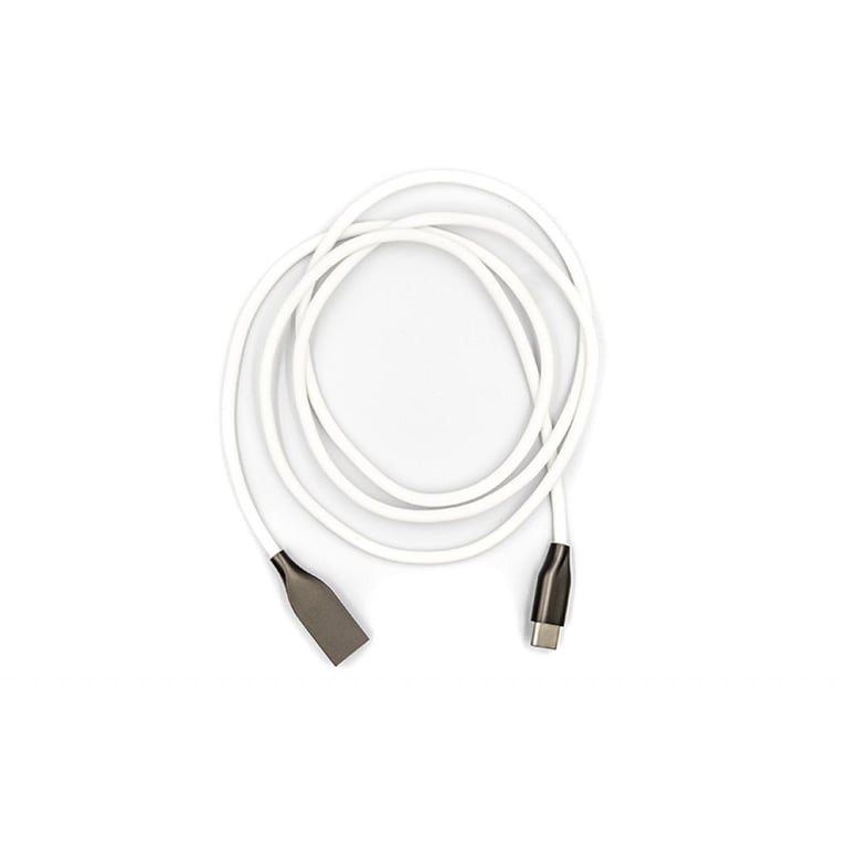 Дата кабель USB 2.0 AM to USB-C 1.0m white PowerPlant (CA910717) - фото 2