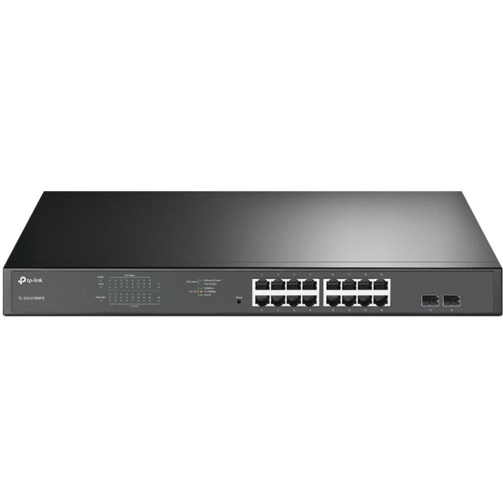 Комутатор мережевий TP-Link TL-SG1218MPE - фото 1 Комутатор мережевий TP-Link TL-SG1218MPE - фото 1