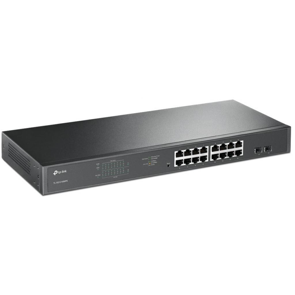 Комутатор мережевий TP-Link TL-SG1218MPE - фото 3 Комутатор мережевий TP-Link TL-SG1218MPE - фото 3