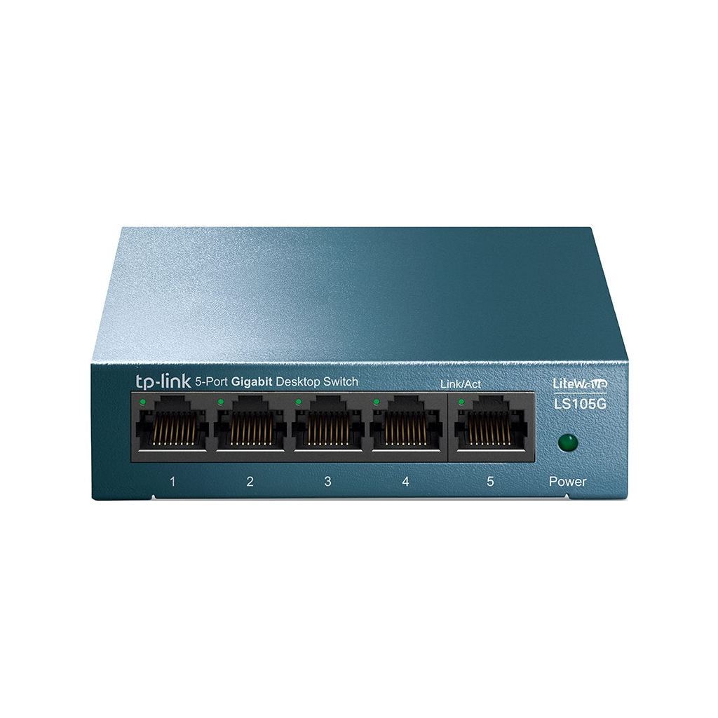 Комутатор мережевий TP-Link LS105G - фото 1 Комутатор мережевий TP-Link LS105G - фото 1