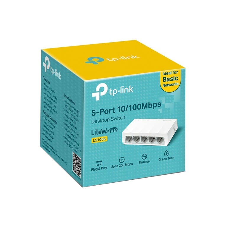 Комутатор мережевий TP-Link LS1005 - фото 2