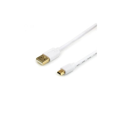 Дата кабель USB 2.0 AM to Mini 5P 0.8m Atcom (17295) - фото 1