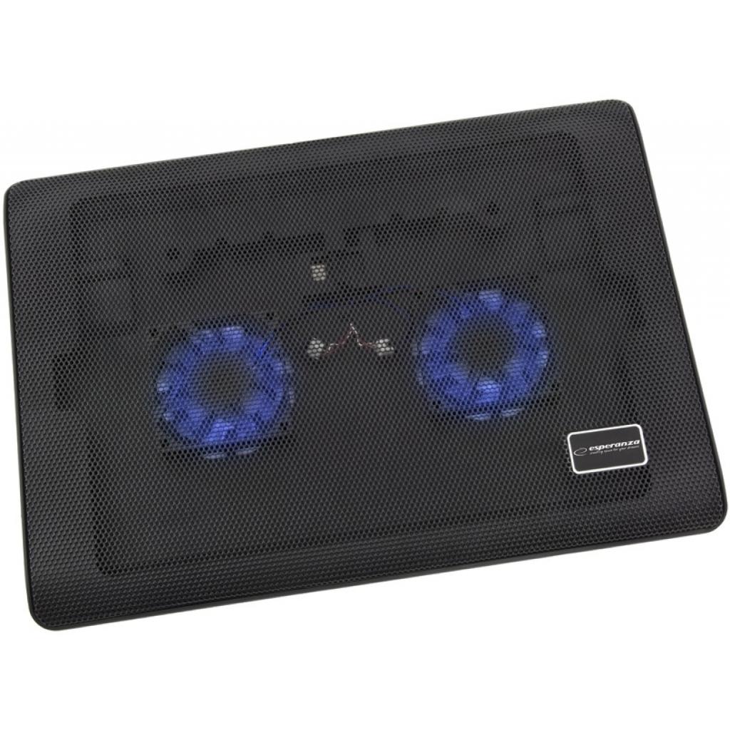 Підставка до ноутбука Esperanza Tivano Notebook Cooling Pad all types (EA144) - фото 2 Підставка до ноутбука Esperanza Tivano Notebook Cooling Pad all types (EA144) - фото 2