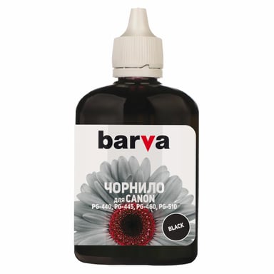 Чорнило Barva CANON PG-440/PG-460 100мл BLACK Pigm. (C460-727) - фото 1