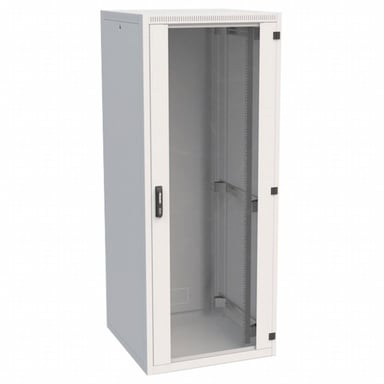 Шафа напольна Conteg 42U iSEVEN 19" 600x600 RAL7035 (RI7-42-60/60) - фото 1