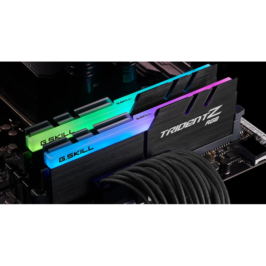 Модуль пам'яті для комп'ютера DDR4 32GB (2x16GB) 3600 MHz Trident Z RGB G.Skill (F4-3600C18D-32GTZR) - фото 5 Модуль пам'яті для комп'ютера DDR4 32GB (2x16GB) 3600 MHz Trident Z RGB G.Skill (F4-3600C18D-32GTZR) - фото 5