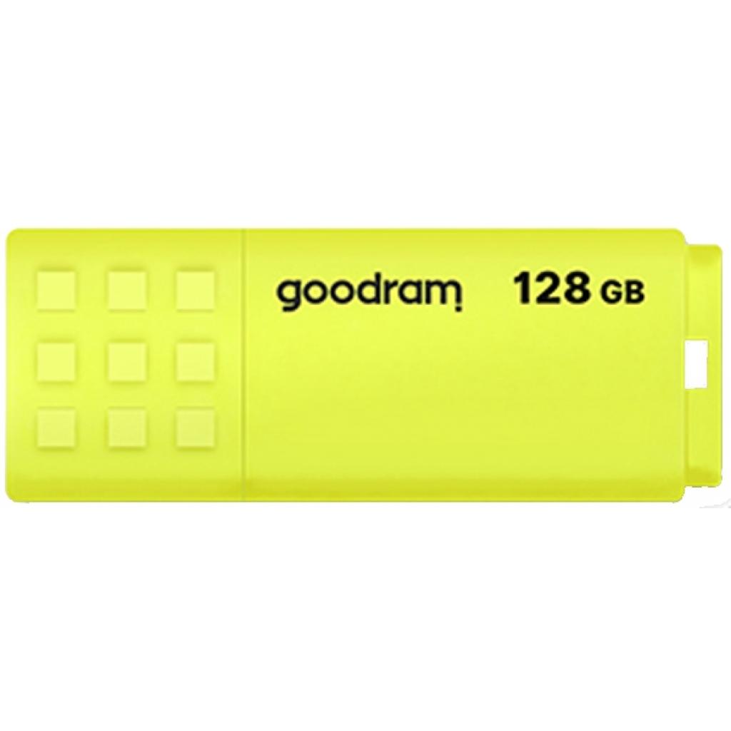 USB флеш накопичувач Goodram 128GB UME2 Yellow USB 2.0 (UME2-1280Y0R11) - фото 1 USB флеш накопичувач Goodram 128GB UME2 Yellow USB 2.0 (UME2-1280Y0R11) - фото 1