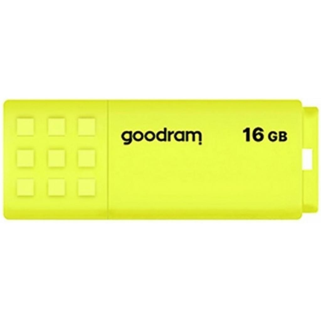USB флеш накопичувач Goodram 16GB UME2 Yellow USB 2.0 (UME2-0160Y0R11) - фото 1 USB флеш накопичувач Goodram 16GB UME2 Yellow USB 2.0 (UME2-0160Y0R11) - фото 1