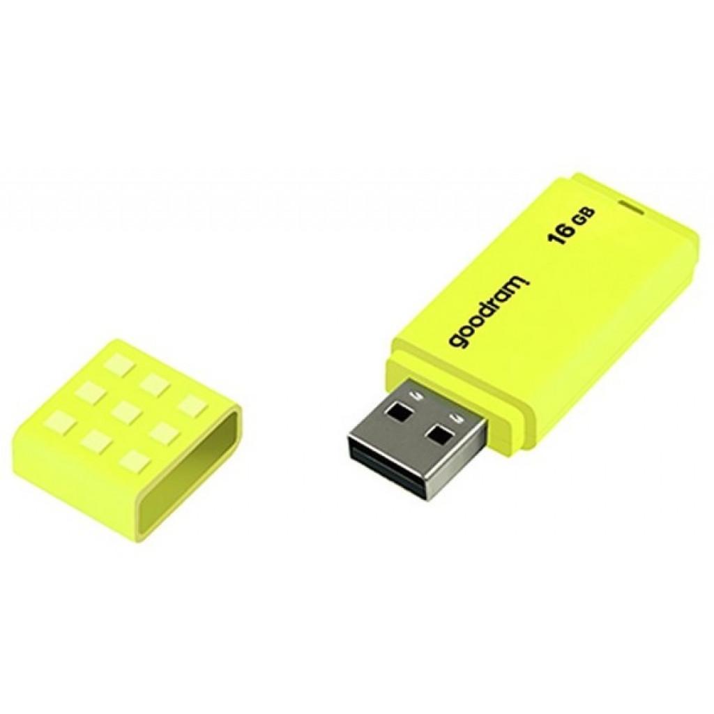 USB флеш накопичувач Goodram 16GB UME2 Yellow USB 2.0 (UME2-0160Y0R11) - фото 2 USB флеш накопичувач Goodram 16GB UME2 Yellow USB 2.0 (UME2-0160Y0R11) - фото 2