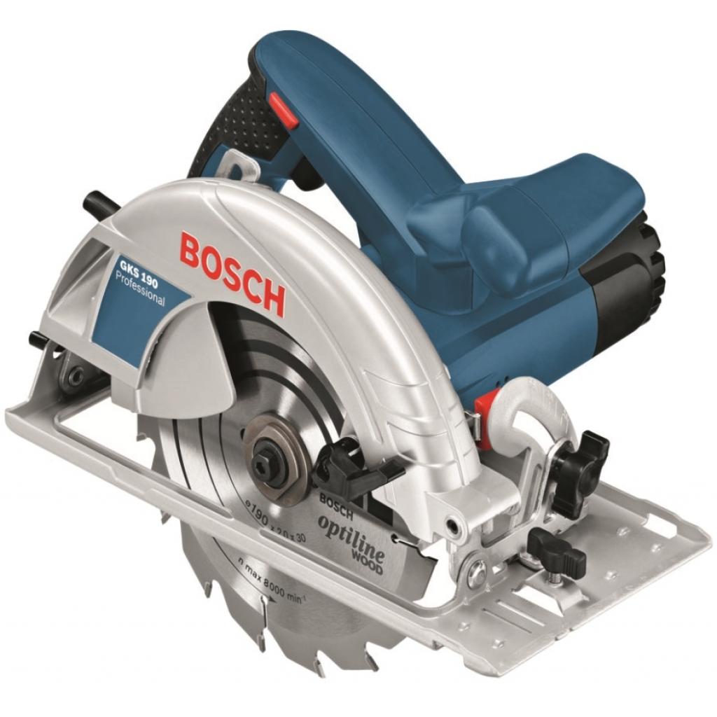 Дискова пила Bosch GKS 190 (0.601.623.000) - фото 1 Дискова пила Bosch GKS 190 (0.601.623.000) - фото 1