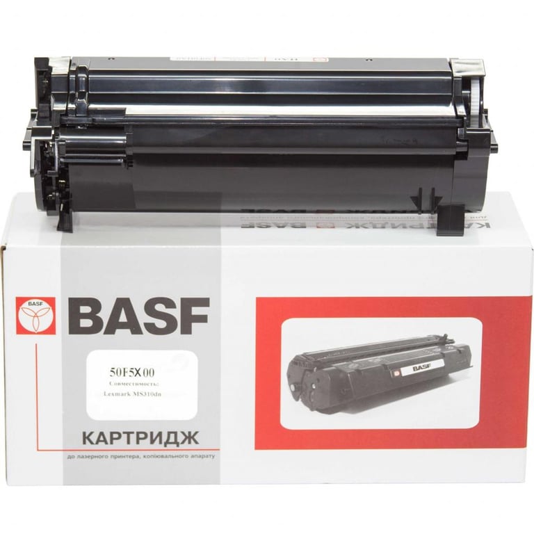 Тонер-картридж BASF Lexmark MS410/510/510 , 50F5X00 Black (BASF-KT-50F5X00) - фото 1