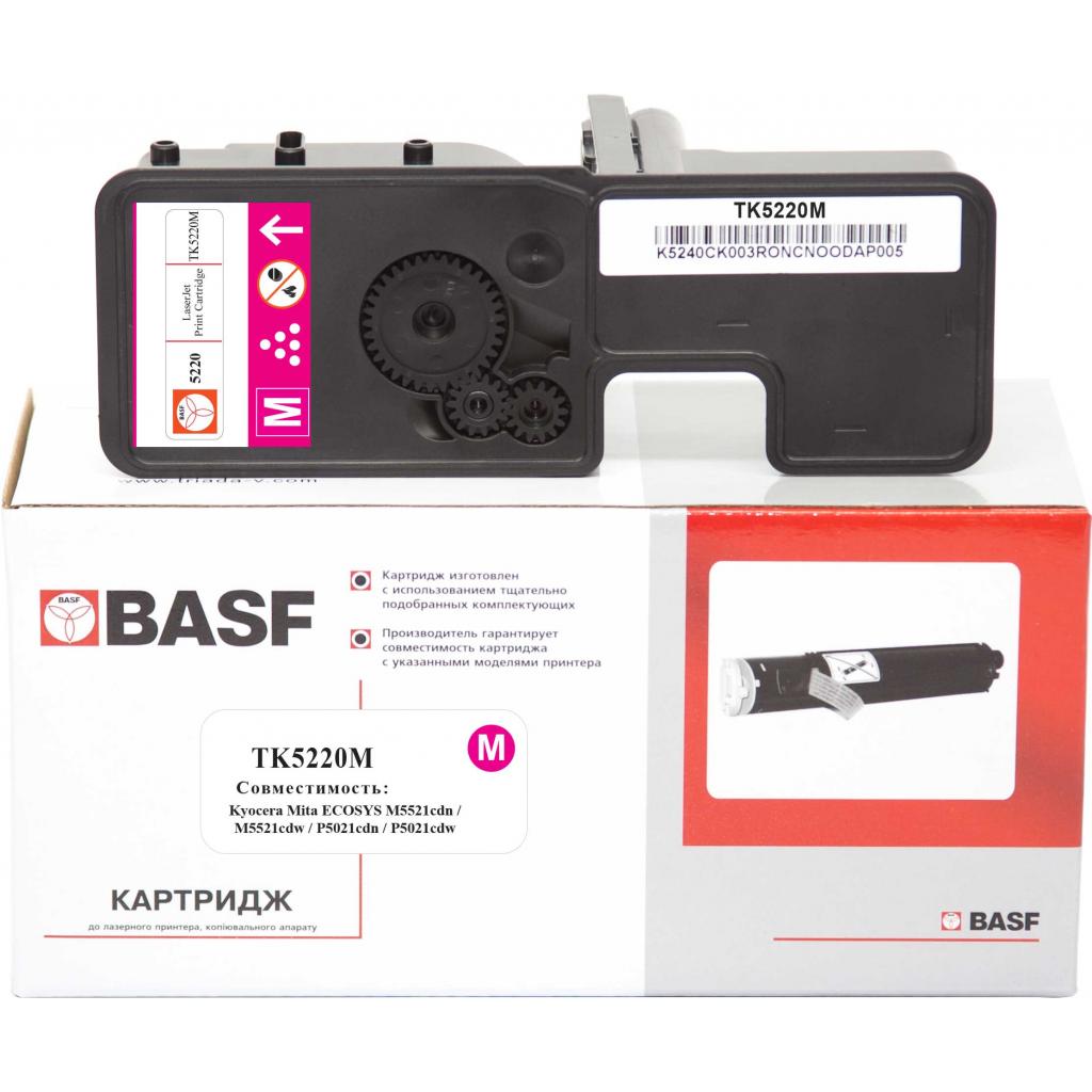 Тонер-картридж BASF KYOCERA TK-5220M 1T02R9BNL1 Magenta (BASF-KT-1T02R9BNL1) Тонер-картридж BASF KYOCERA TK-5220M 1T02R9BNL1 Magenta (BASF-KT-1T02R9BNL1)