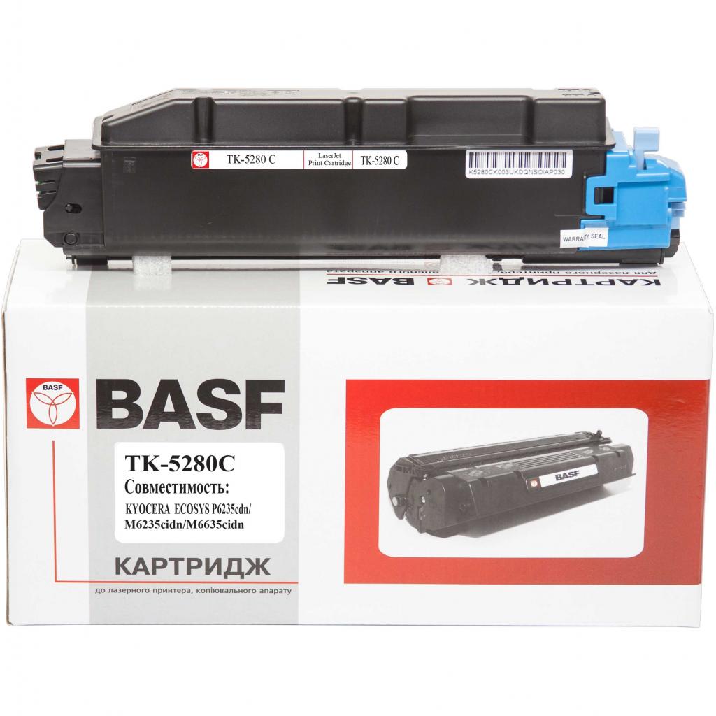 Тонер-картридж BASF Kyoсera TK-5280C , 1T02TWCNL0 (KT-TK5280C) - фото 1 Тонер-картридж BASF Kyoсera TK-5280C , 1T02TWCNL0 (KT-TK5280C) - фото 1