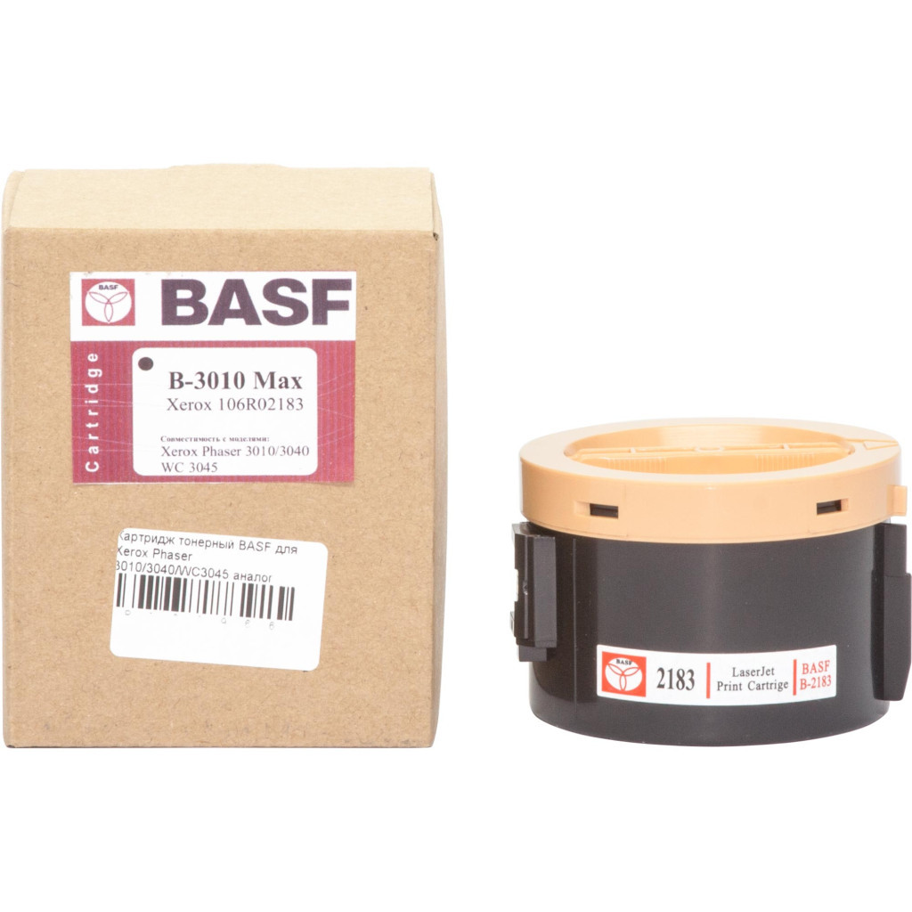 Тонер-картридж BASF Xerox Ph 3010/3040/WC3045 Black 106R02183 (KT-XP3010-106R02183) - фото 1 Тонер-картридж BASF Xerox Ph 3010/3040/WC3045 Black 106R02183 (KT-XP3010-106R02183) - фото 1