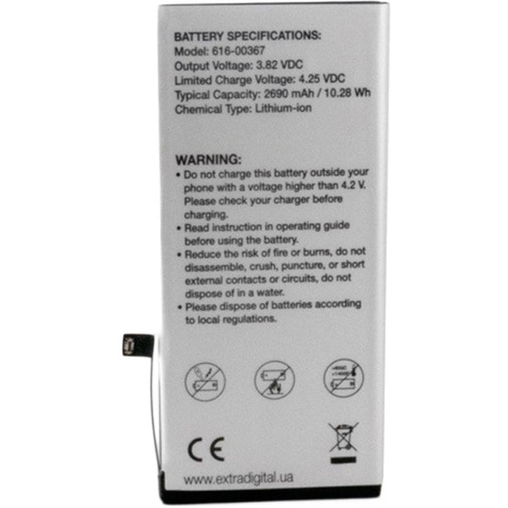 Акумуляторна батарея Extradigital Apple iPhone 8 Plus (2690 mAh) (BMA6457) - фото 2 Акумуляторна батарея Extradigital Apple iPhone 8 Plus (2690 mAh) (BMA6457) - фото 2