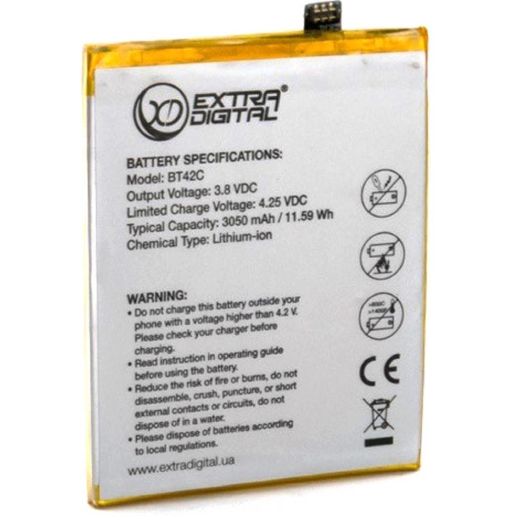 Акумуляторна батарея Extradigital Meizu M2 Note 3050 mAh (BMM6459) - фото 1 Акумуляторна батарея Extradigital Meizu M2 Note 3050 mAh (BMM6459) - фото 1